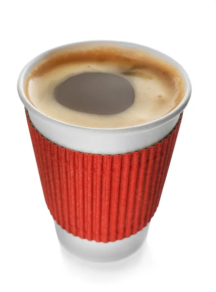 Pappersmugg kaffe — Stockfoto