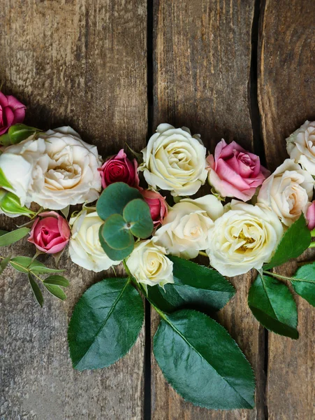 Assorted roses heads — Stock Photo, Image