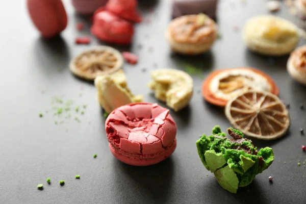 Different colorful macaroons — Stock Photo, Image