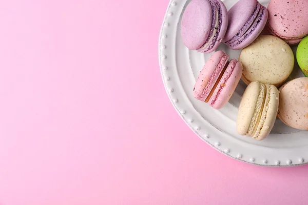 Macarons colorés savoureux — Photo