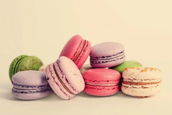 Colorful tasty macaroons — Stock Photo, Image