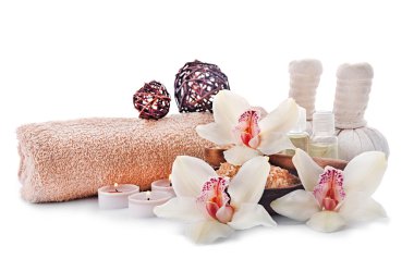 Güzel spa kompozisyonu 
