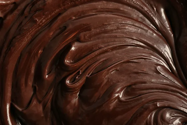 Geschmolzene Schokolade Hintergrund — Stockfoto