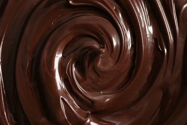 Melted chocolate background — Stock Photo, Image