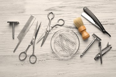 Kuaför Dükkanı Vintage araçları