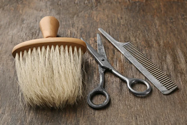 Herramientas vintage de peluquería —  Fotos de Stock