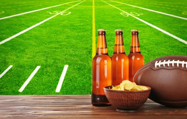 Futbol alan arka plan Snacks