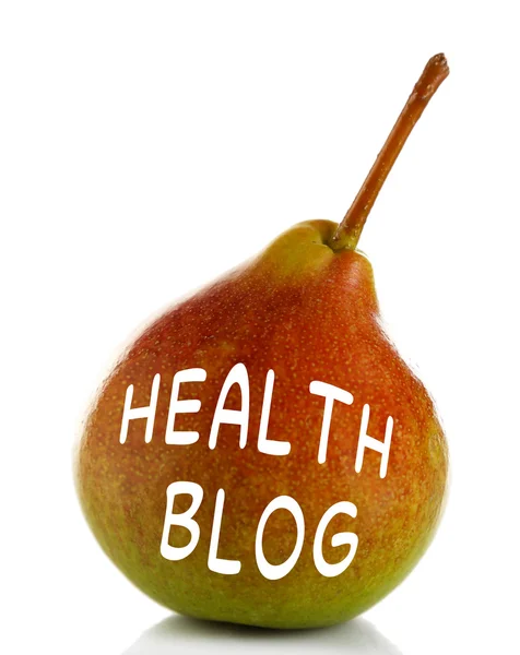 Concepto de blog Salud — Foto de Stock