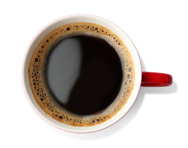 Kızıl kahve fincan  