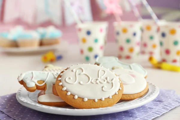 Galletas acristaladas bebé —  Fotos de Stock