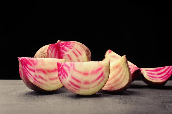 Sliced sugar beet — Stock Photo, Image