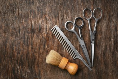 Kuaför Dükkanı Vintage araçları