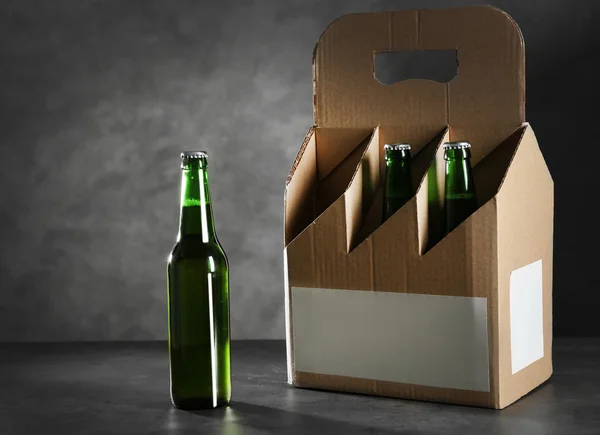 Paquete cerveza de papel —  Fotos de Stock
