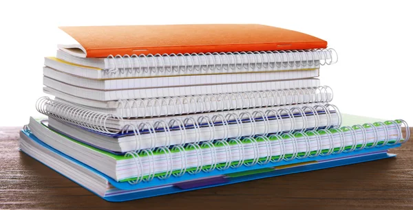 Pila de cuadernos de la escuela — Foto de Stock