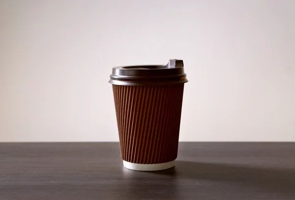 Ceașcă de cafea de hârtie — Fotografie, imagine de stoc