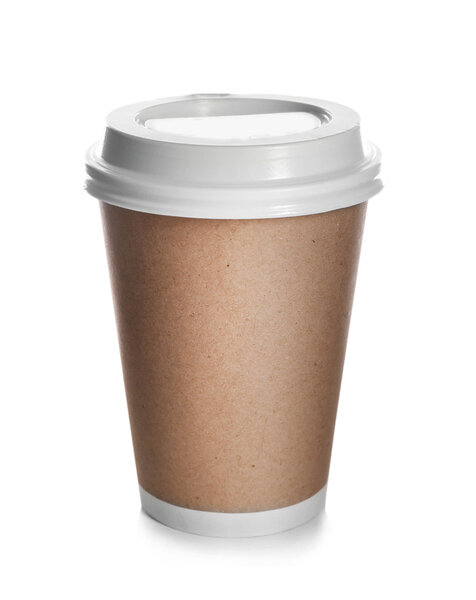 Paper cup of coffee