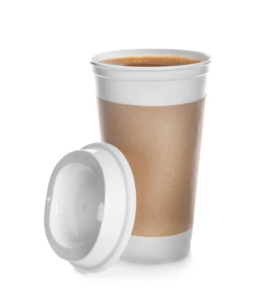 Paper cup of coffee — Stock Photo, Image