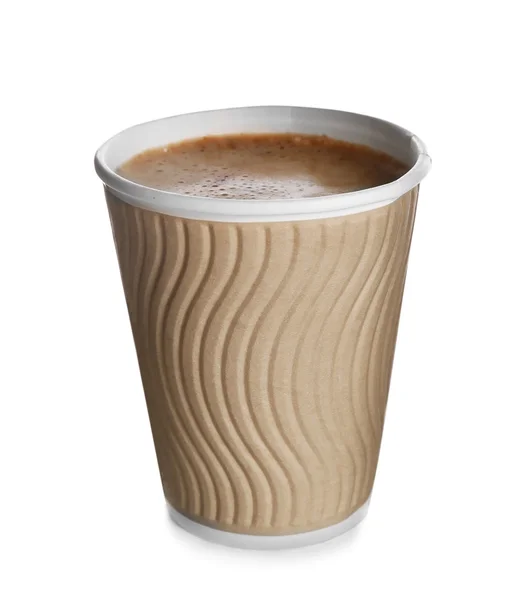 Pappersmugg kaffe — Stockfoto