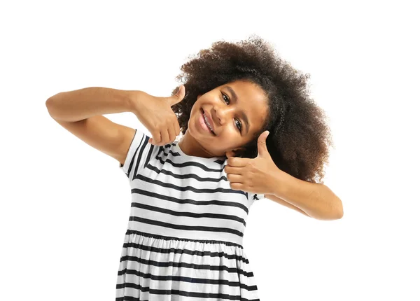 Happy African girl — Stock Photo, Image