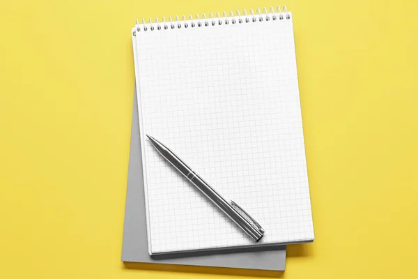 School notebook close-up — Stock Photo, Image