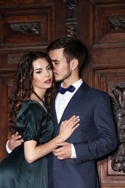  elegant young couple