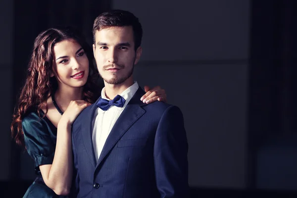 Young Elegant couple — Stock Photo, Image