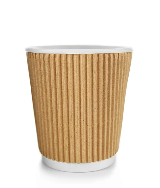 Coffee cardboard cup — Stock Photo, Image