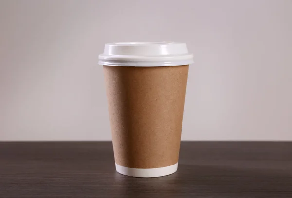 Паперова чашка кави — стокове фото
