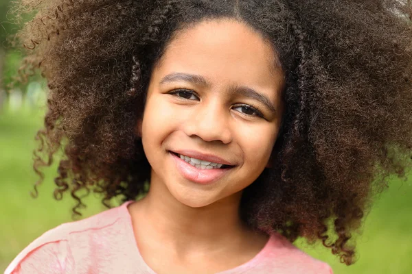 Afro-Amerikaanse meisje Stockfoto