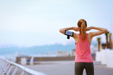 Egzersiz yapan kadın