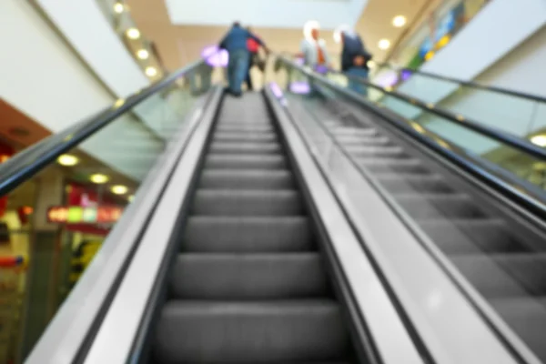 Eskalátor v nákupním centru — Stock fotografie