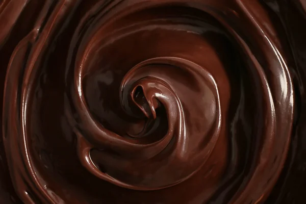 Melted chocolate background