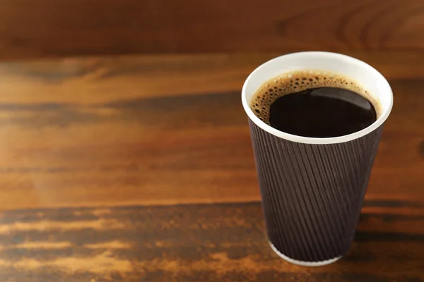 Coffee cardboard cup — Stock Photo, Image