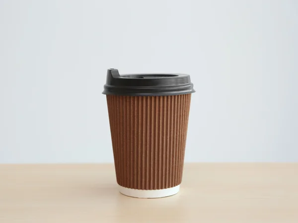 Паперова чашка кави — стокове фото