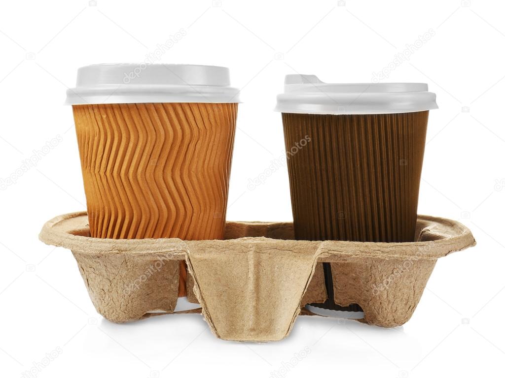 coffee cardboard cups