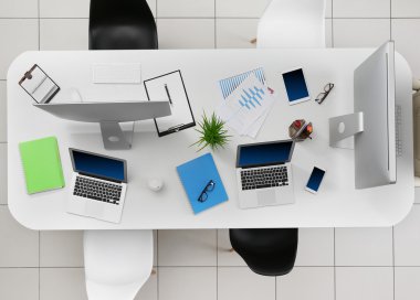 Ofis Masası sandalye ile