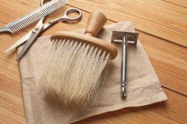 Kuaför Dükkanı Vintage araçları