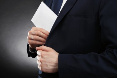 İşadamı koyarak rüşvet 