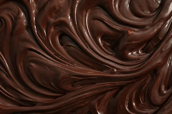 Melted chocolate background — Stock Photo, Image