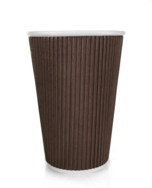 Coffee cardboard cup — Stock Photo, Image