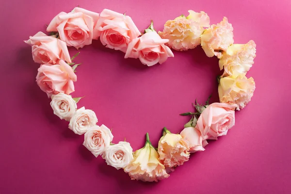 Szív alakú Rózsa — Stock Fotó