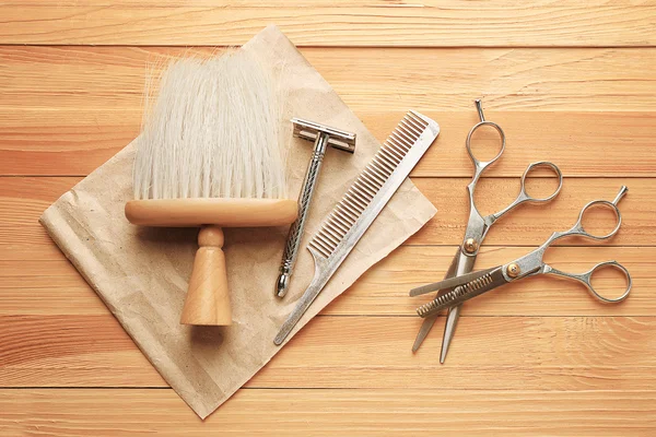 Herramientas vintage de peluquería — Foto de Stock