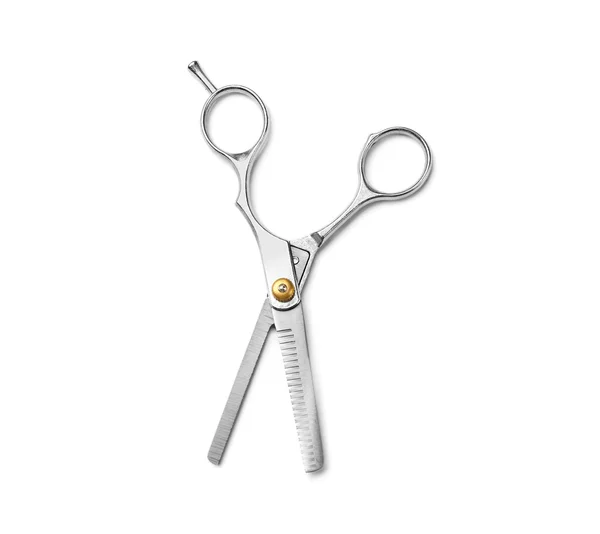 Barber scissors isolated — Stock Photo, Image