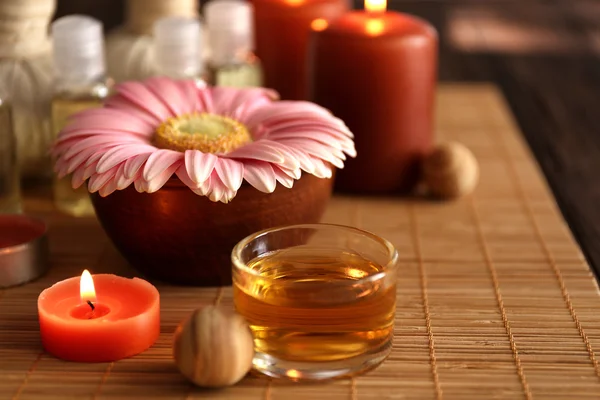 Composition of spa treatments — Stock Photo, Image