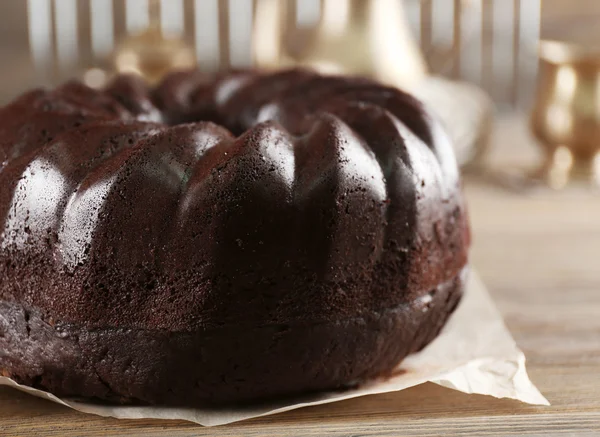 초콜릿 머핀 케이크 — 스톡 사진