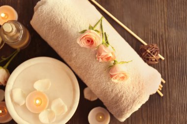 Güzel spa kompozisyonu