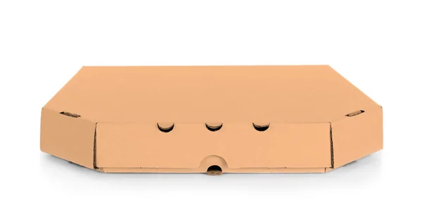 Cardboard pizza box — Stock Photo, Image