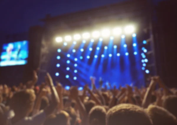 Open Air Konzert — Stockfoto