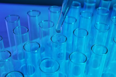 pipet bırakarak örnek