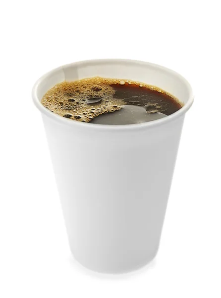 Coffee cardboard cup — Stock Photo, Image